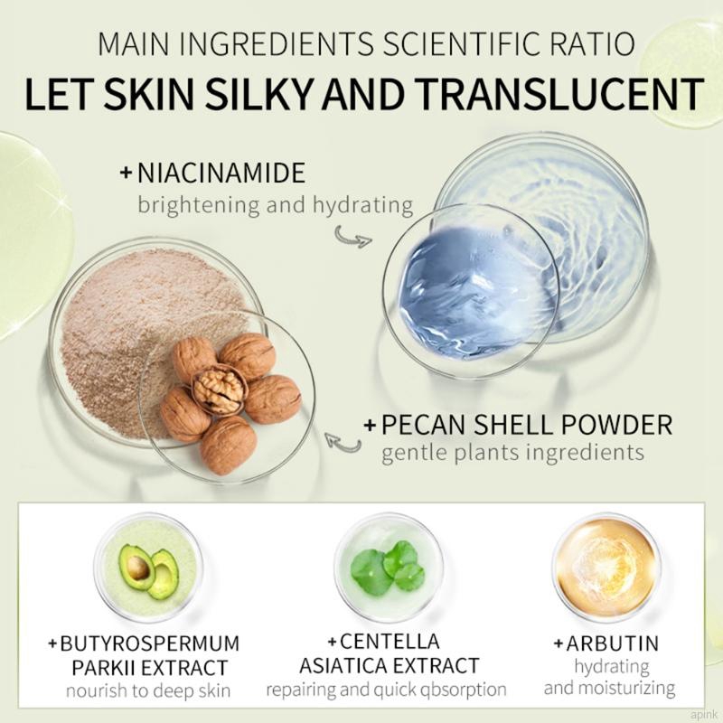 Kem tẩy tế bào chết massage dưỡng ẩm làm trắng sáng da