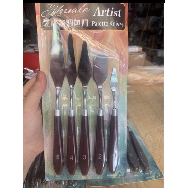 bộ bay vẽ 5 chiếc (bay trộn màu)