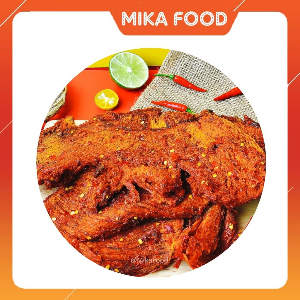 Khô Bò Miếng Truyền Thống Hũ  250gr | Mika Food | BigBuy360 - bigbuy360.vn