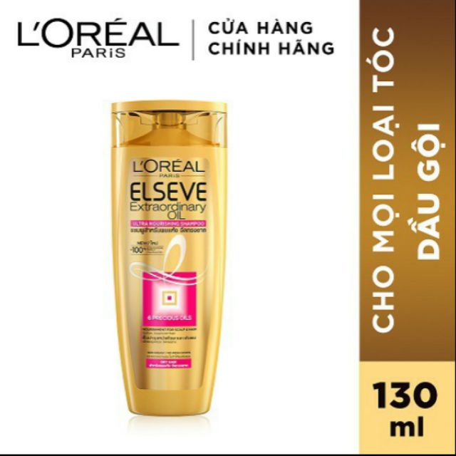 Dầu gội chiết xuất tinh dầu hoa tự nhiên L'Oreal Paris Elseve Extraordinary Oil Ultra Nourishing