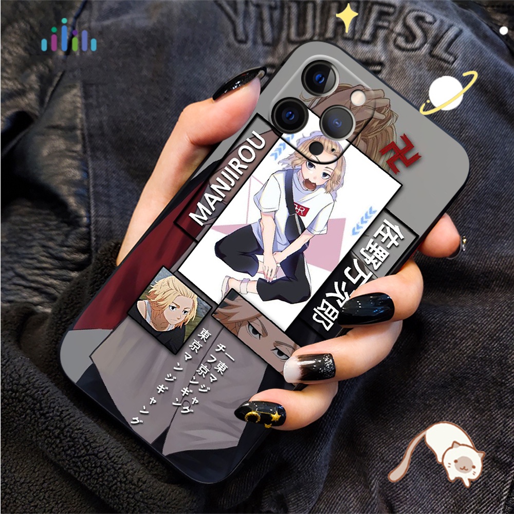 Mềm Ốp Lưng Họa Tiết Hoạt Hình Cho iphone 7 8 7 + 8 + 6 + 6s + xr xs max 5 5s K10 tokyo revengers