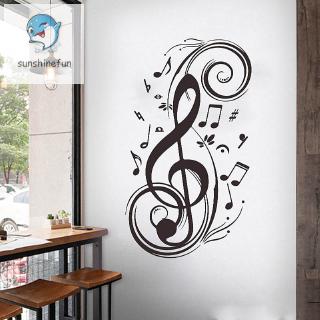 Decal Dán Tường Nốt Nhạc Đơn Giản
