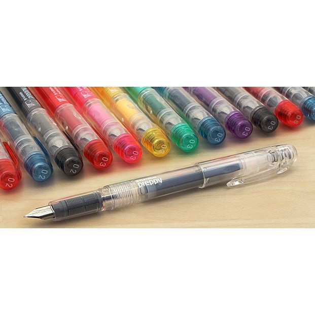 Bút máy Platinum Preppy - 03 Fine Nib - Màu đỏ (Red)