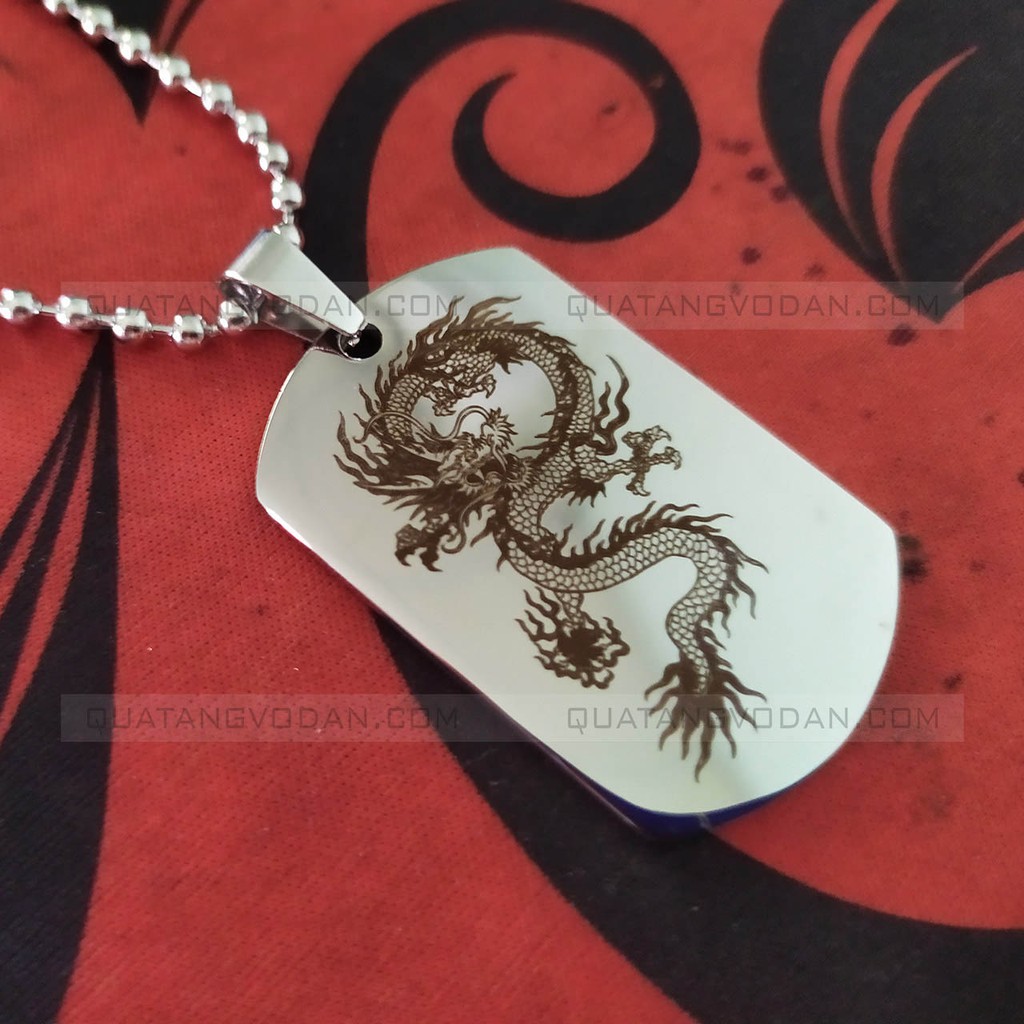 Thẻ bài Dogtag khắc tên theo yêu cầu