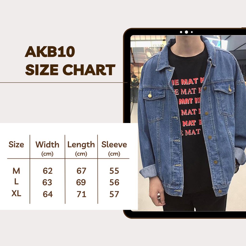 Áo Khoác Jeans Unisex Basic Mặc Cho Cả Nam Và Nữ Với Vải Jeans Xuất Dày Dặn