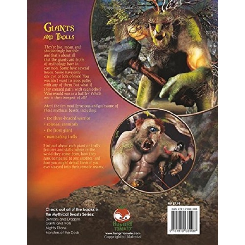 Sách tiếng Anh - Mythical Beasts - Giants &amp; Trolls