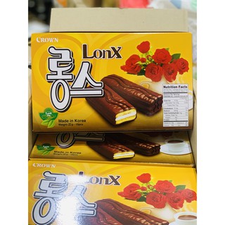 Bánh Crown LonX Hàn Quốc Chocolate