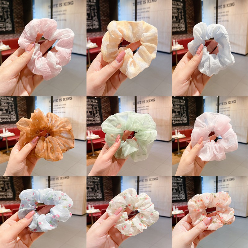 Dây Buộc Tóc Đơn Giản Phong Cách Hàn Quốc