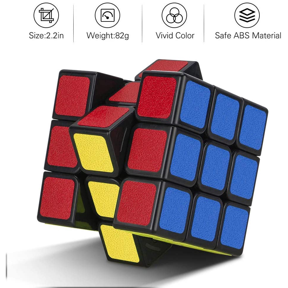 Đồ Chơi Khối Rubik 3x3 X 3 Xoay Mượt Mà 3d Rèn Luyện Trí Não Cho Bé Và Người Lớn