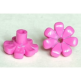 Hoa Lego có 7 cánh hoa dày / Lego 32606: Friends Accessories Flower with 7 Thick Petals and Pin