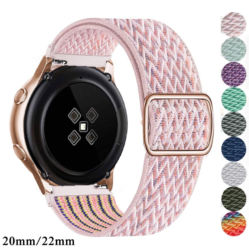 Dây đeo Nylon cho Samsung Galaxy Watch 7 / 6 40mm 44mm Classic 43mm 47mm Galaxy Watch 5 Pro Watch 4 