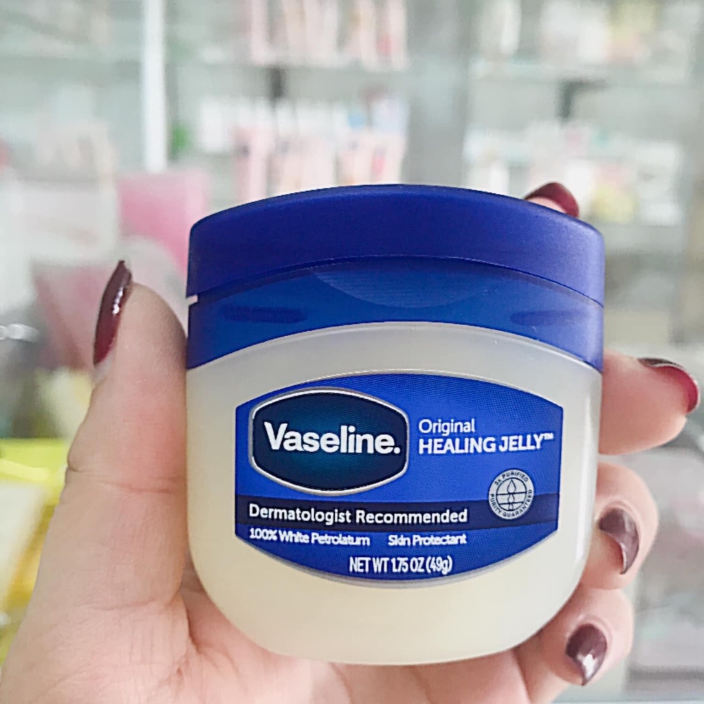 Sáp Dưỡng Ẩm Vaseline Original Healing Jelly Hũ 49g Mỹ