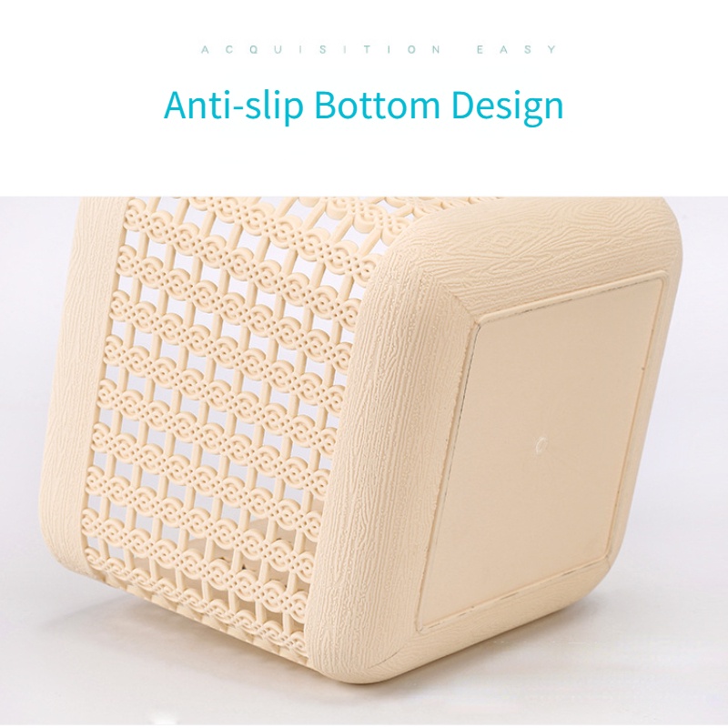 Giỏ Nhựa Đựng Trái Cây / Rau Củ Quả Có Tay Cầm Sáng Tạo Đa Ứng Dụng