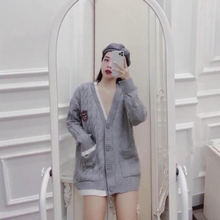 [Đẳng Cấp] ÁO KHOÁC LEN CARDIGAN THOM SIÊU HOT