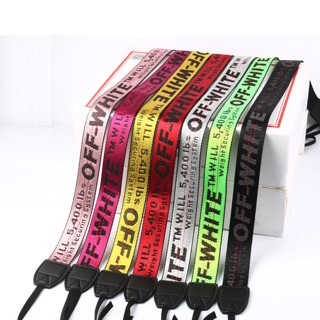 Dây đeo máy ảnh off-white thời trang dành cho dslr