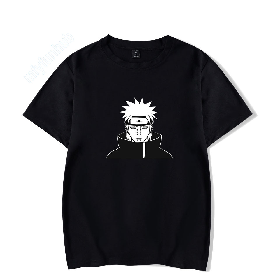 Áo Thun In Hình Naruto Uchiha Sasuke Itachi Sharingan Cho Người Lớn/Trẻ Em