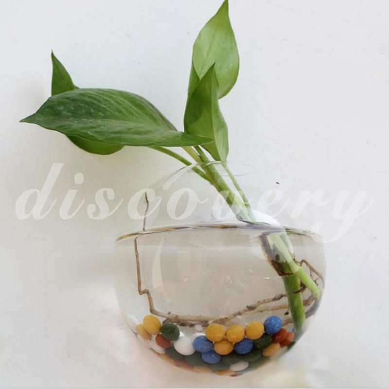 Creative Hanging Wall-mounted Flower Pot Glass Vase