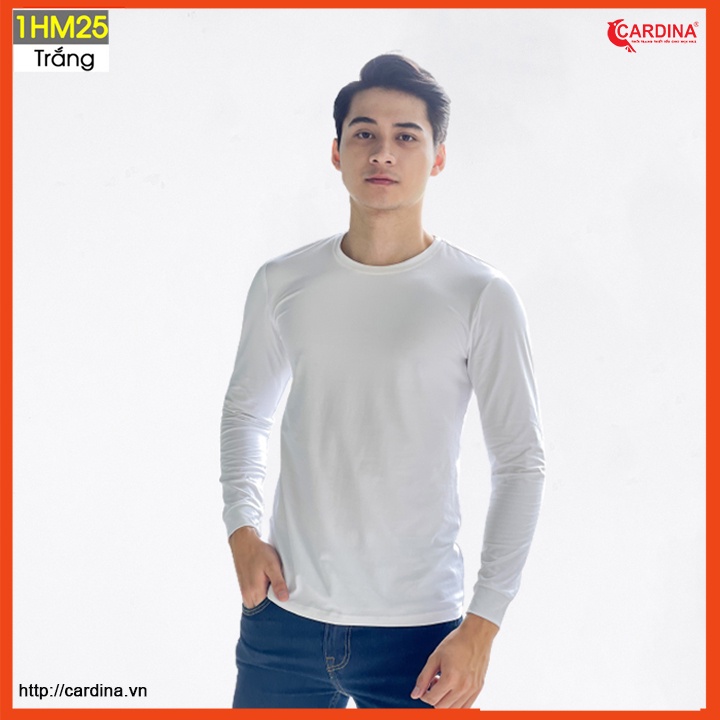 Áo giữ nhiệt nam CARDINA cổ tròn công nghệ HEATTECH giữ ấm co giãn 4 chiều 2HM | BigBuy360 - bigbuy360.vn
