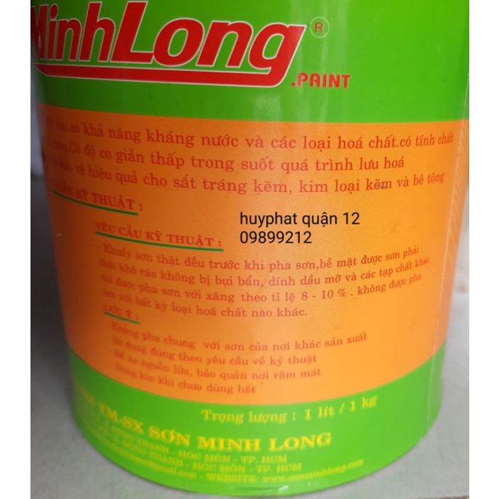 Sơn dầu BẠCH TUYẾT 0.5kg,1kg