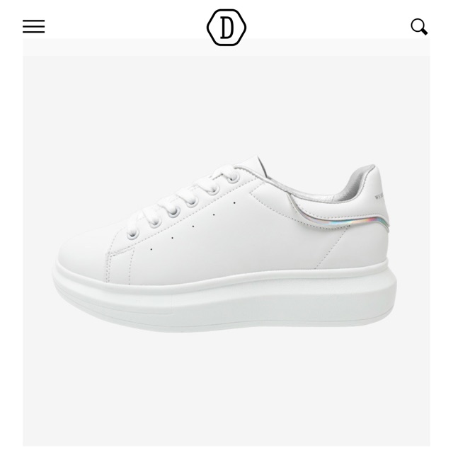 Giày Domba High Point PS (WHITE/PRISM) size 35