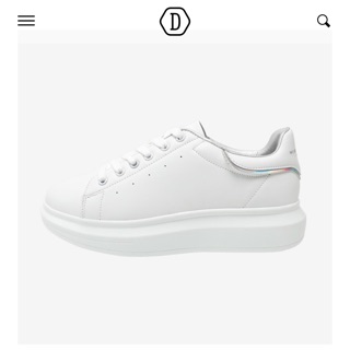 Giày Domba High Point PS (WHITE/PRISM) size 35