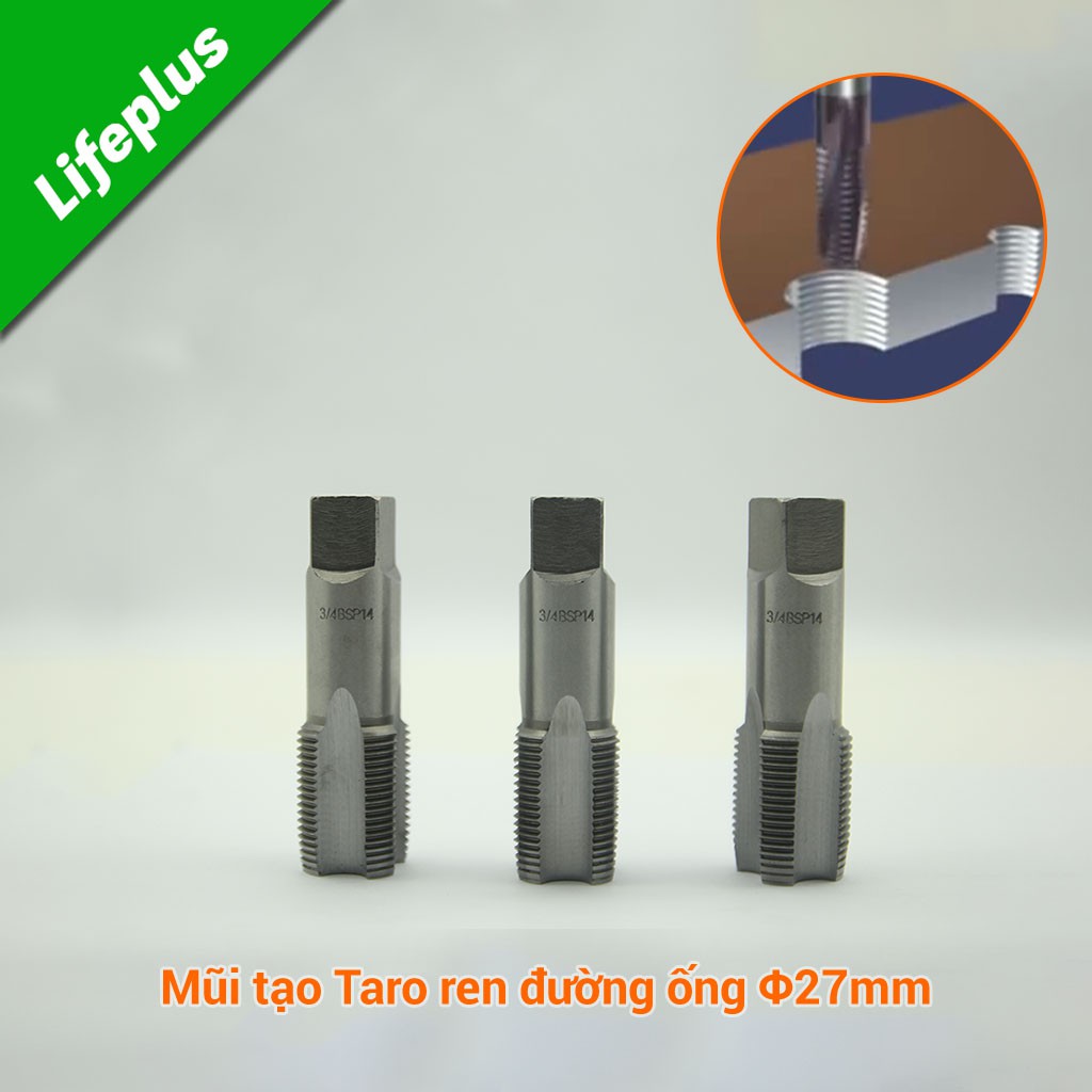 Mũi taro tạo ren đường ống Φ27