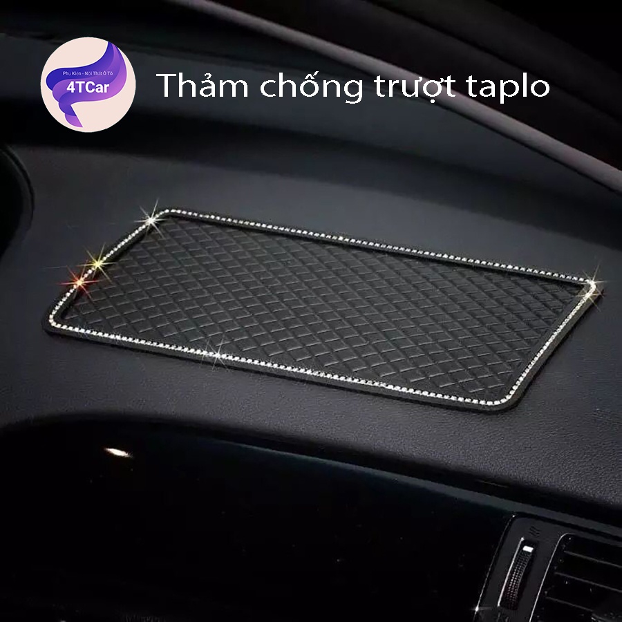 Tấm lót chống trượt để taplo hình chữ nhật viền đá