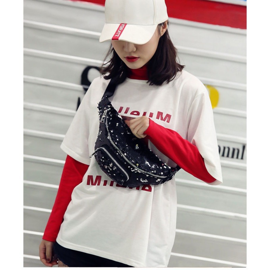 Túi bao tử đính kim sa - TXN26 - CMS