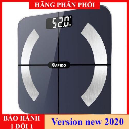 Flash sale - Cân phân tích cơ thể, Cân sức khỏe phân tích chỉ số - loại vuông, có bluetooth