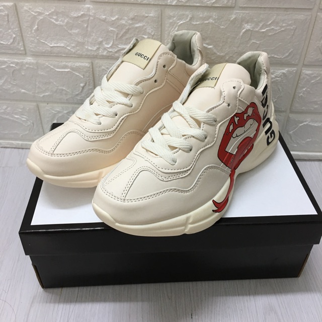Giày thể thao 𝐆𝐮𝐜𝐜𝐢 Môi KEM size 36->43