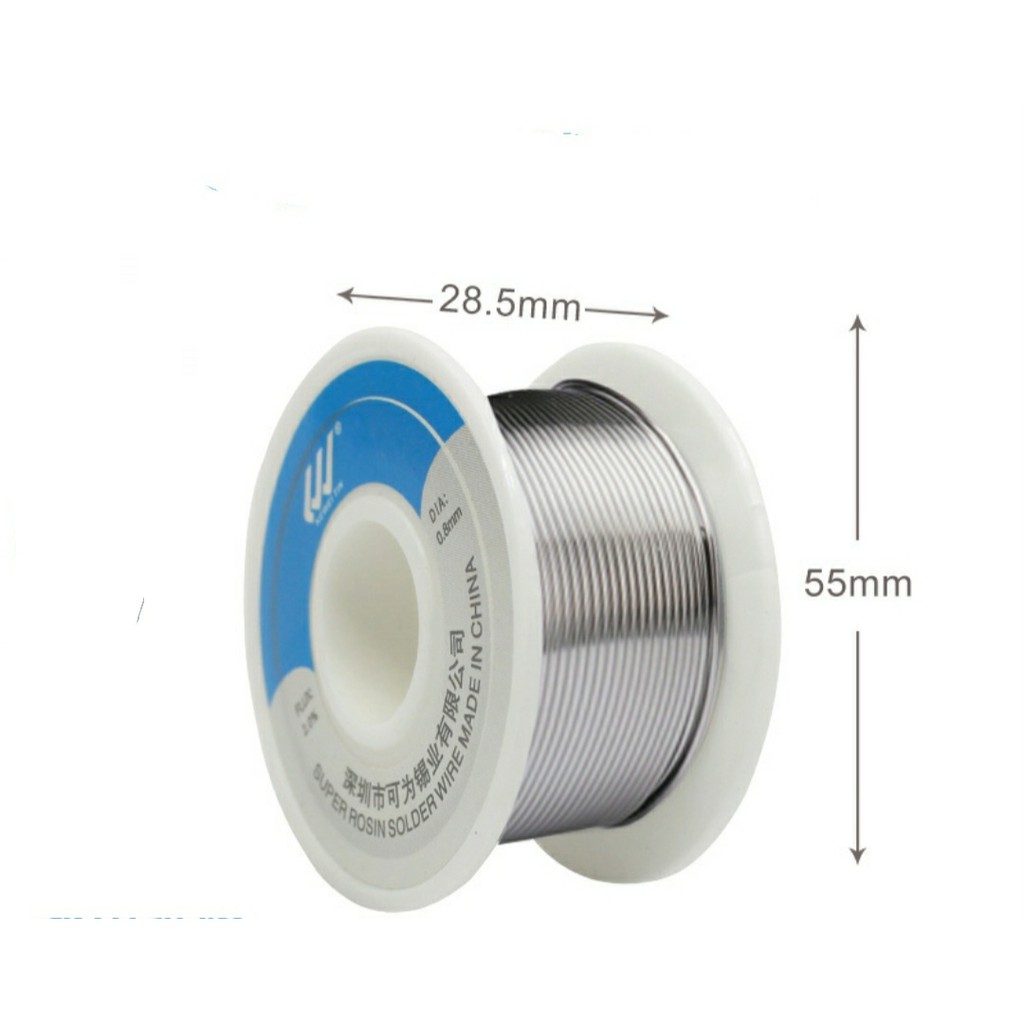 Thiếc Hàn Solder- Ok 0.8Mm và Nhựa Thông chất lượng cao dễ dàng sử dụng cho mối hàn đẹp gọn bền bỉ hoạt động tốt