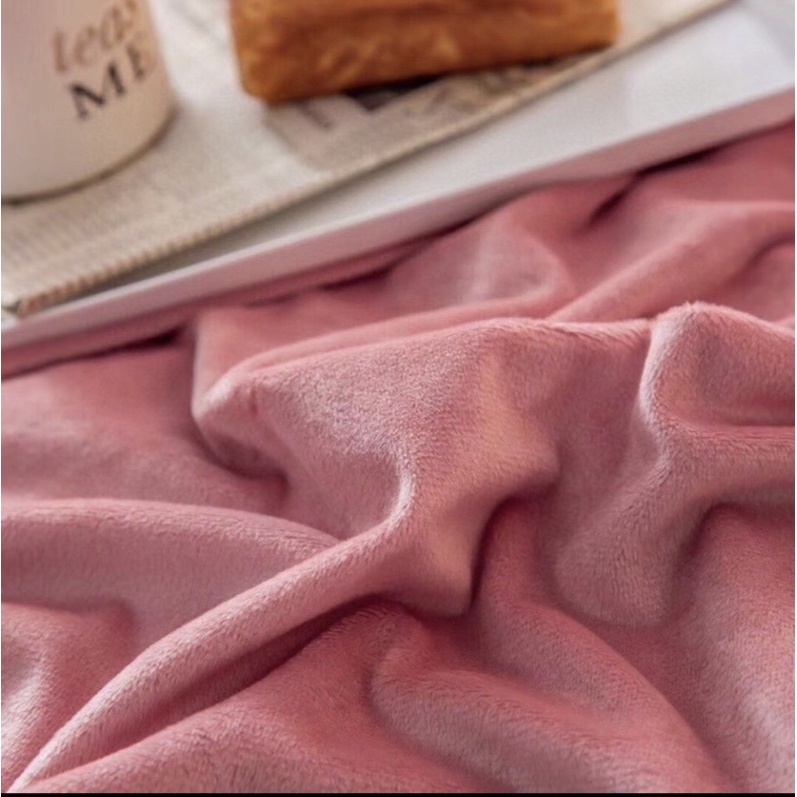 bộ chăn ga gối nỉ nhung tai thỏ cao cấp