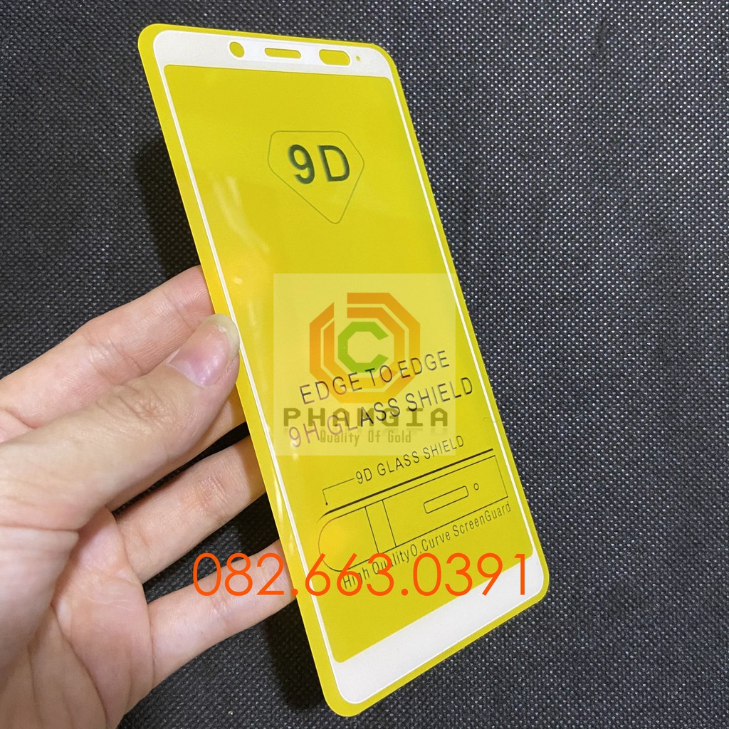 Kính cường Lực Full Màn Xiaomi Redmi 6A, 6 Pro, Note 5, Redi 5 Plus, Mi 6X, Mi 8SE, Mi 8, Mi 8 Lite, Redmi 8