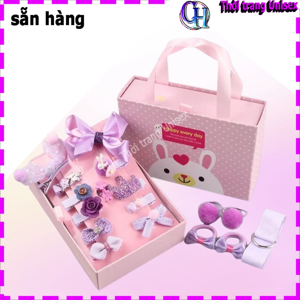 [ HOT ] sét kẹp tóc cho bé gái màu ngẫu nhiên sale giá rẻ