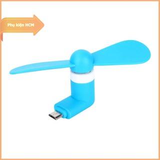 Quạt Mini Usb 2 Cánh Cắm Điện Thoại Android Iphone