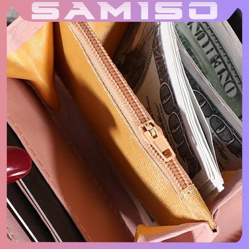 Ví nữ ngắn đẹp cầm tay mini nhỏ gọn bỏ túi nhiều ngăn dễ thương NG37 | BigBuy360 - bigbuy360.vn