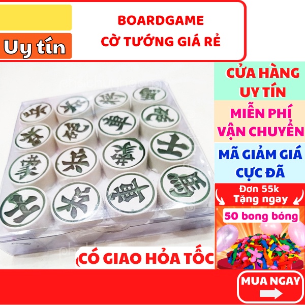 Bộ cờ tướng ✅ FREESHIP 🚛 Có video thật 🎥 Bộ cờ tướng bằng nhựa ✓Gía rẻ ✓Giải trí - Phát Huy Hoàng