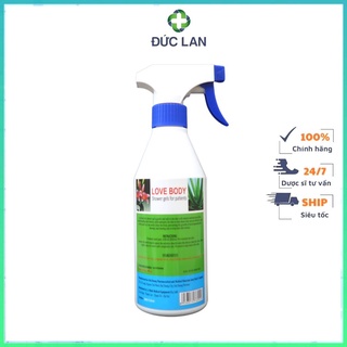 Love body & love hair - dung dịch gel tắm khô, gội khô