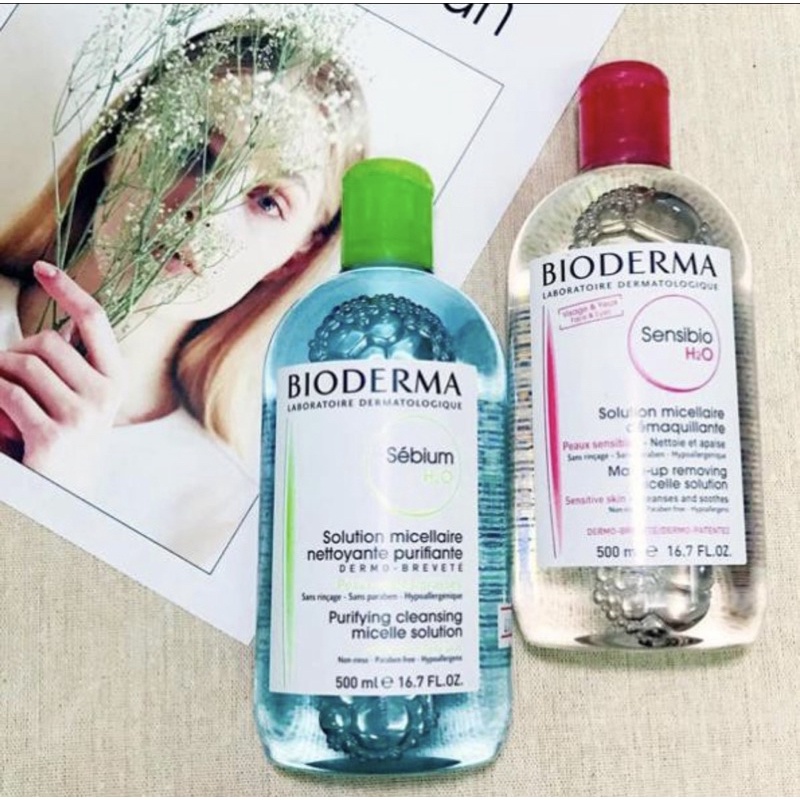 Tẩy trang bioderma H2O-500ml bản mới nhất 2022