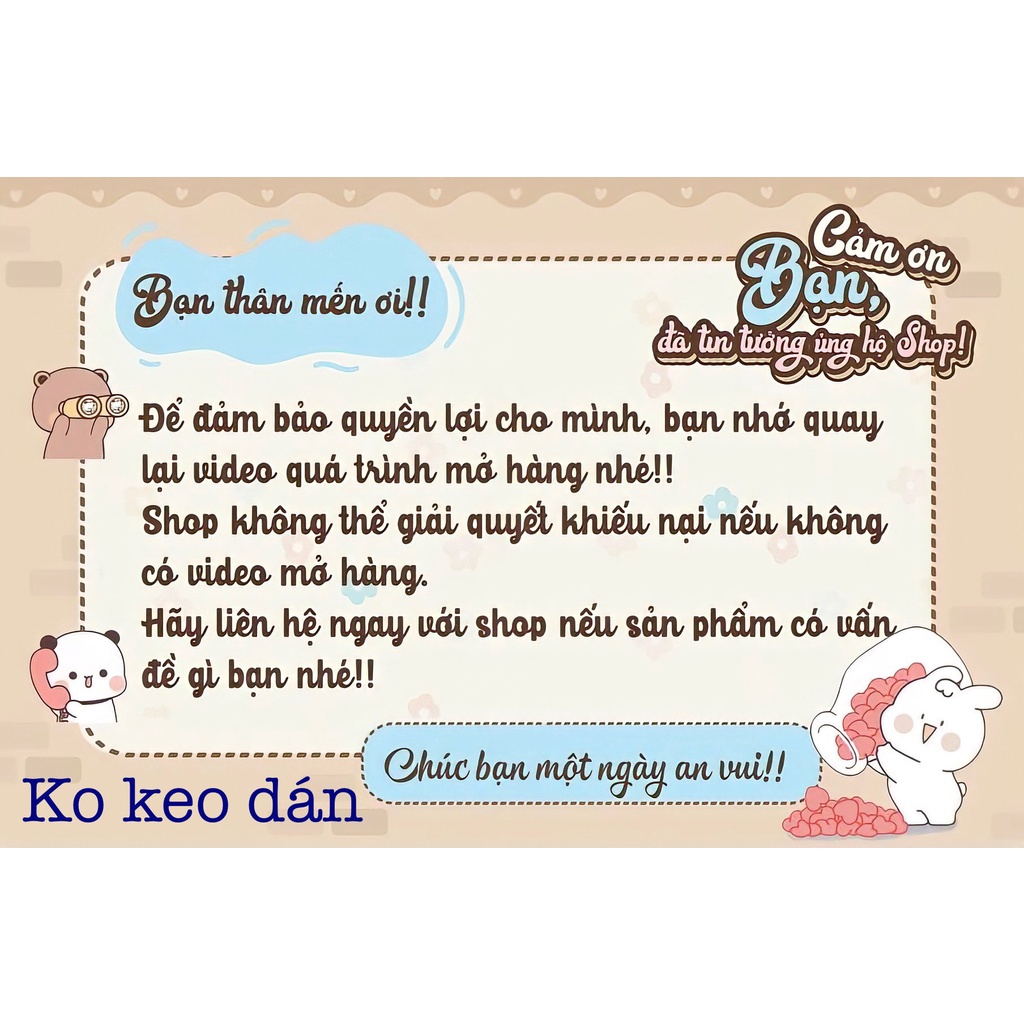 50 tem cám ơn khách hàng ko có keo dán