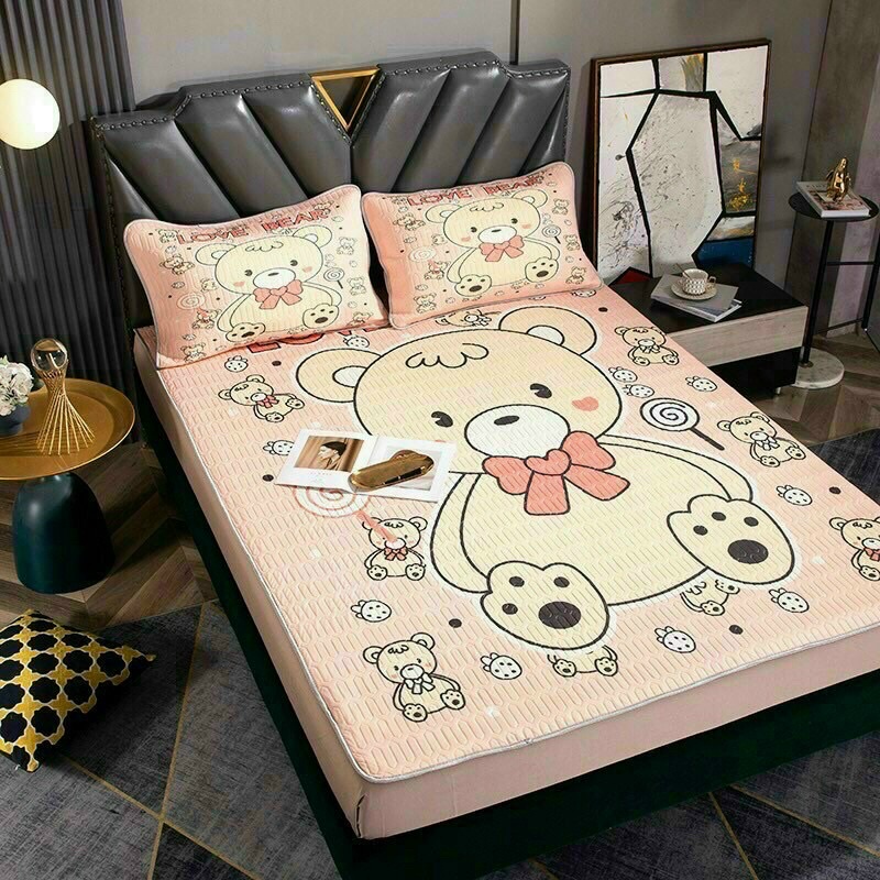 Chiếu điều hòa cao su non kèm 2 vỏ gối Latex nhập khẩu chính hãng