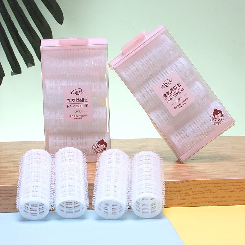 Set 4 Lô Uốn Tóc Không Dùng Nhiệt Tiện Dụng Cho Salon Tóc