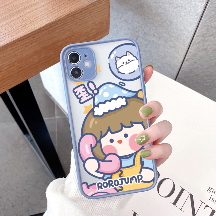 Ốp lưng iphone nhám sweet cute 5/5s/6/6plus/6s/6splus/7/7plus/8/8plus/x/xr/xs/11/12/pro/max/plus/promax - Awifi U1-1