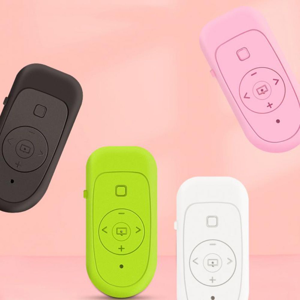 MALCOLM Online Bluetooth Remote Control Videos Remote Photo Remote Controller Camera Controller Take Photos Take Pictures Video Smart Remote Multifunctional Wirless Tik Tok Remote/Multicolor