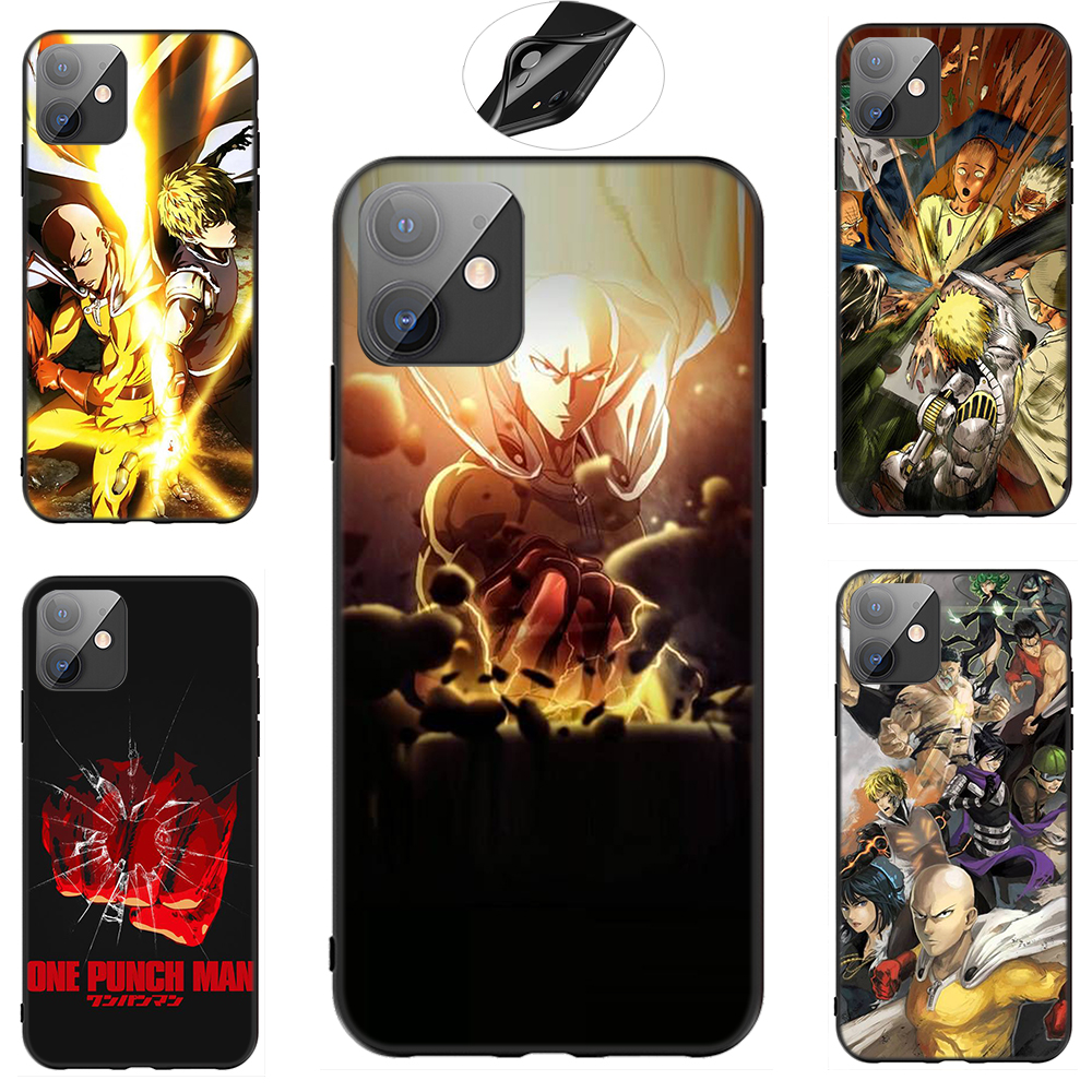 iPhone XR X Xs Max 7 8 6s 6 Plus 7+ 8+ 5 5s SE 2020 Casing Soft Case 104LU One Punch Man mobile phone case