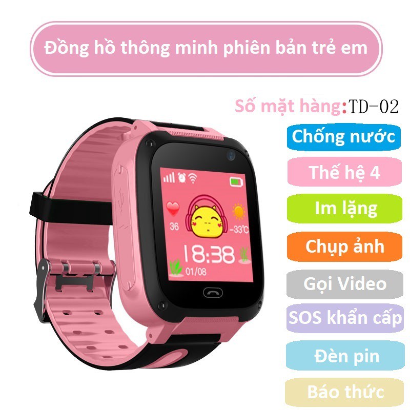 ( Hàng Mới Về) Đồng Hồ Định Vị Trẻ Em Có Tiếng Việt Định Vị Trẻ Em | BigBuy360 - bigbuy360.vn