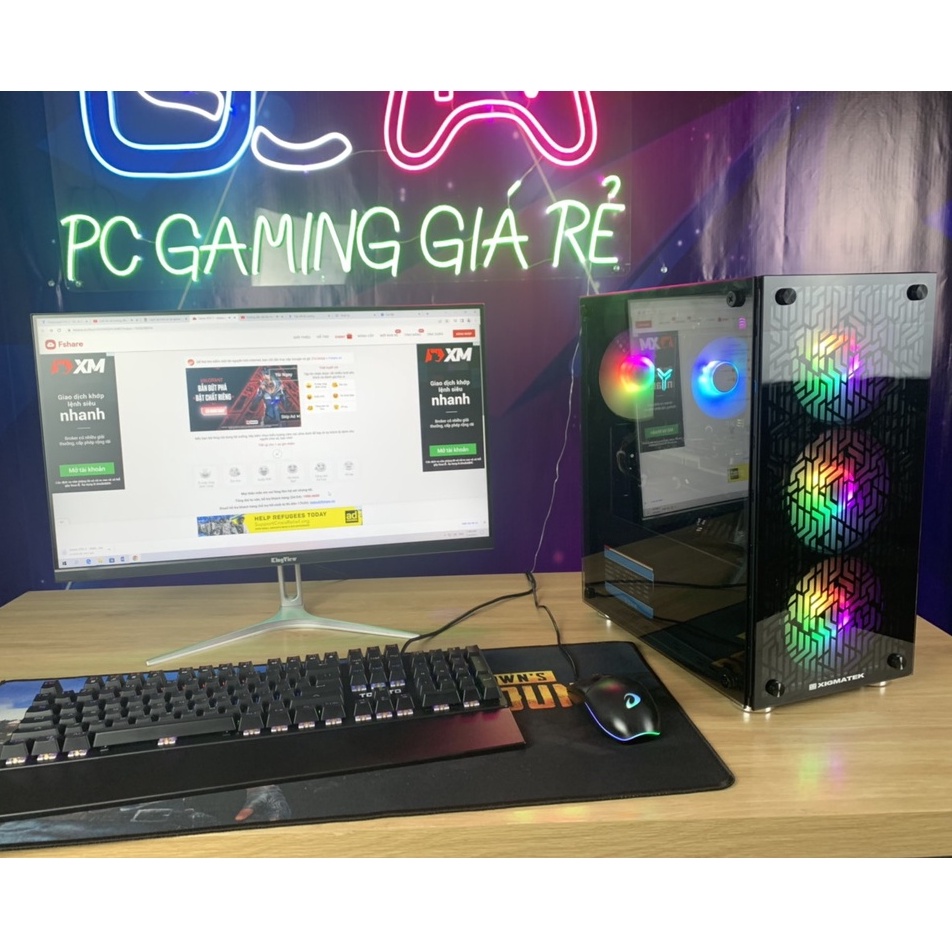 PC GAMING MÁY TÍNH ĐỂ BÀN CHƠI LOL FIFA PUBG....