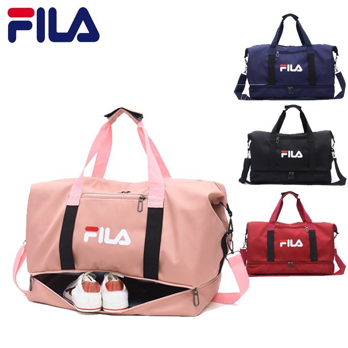 Fila Túi Xách Du Lịch Cỡ Lớn Chia Ngăn Đồ Khô / Ướt Tiện Dụng Cho Nữ