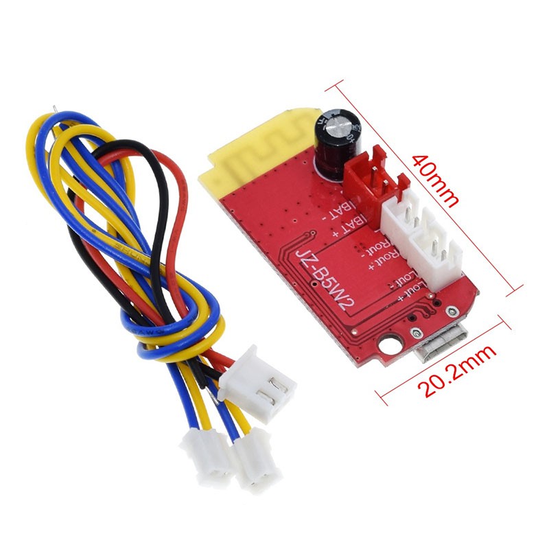 Bảng mạch khuếch đại âm thanh kỹ thuật số DC 3.7V 5V 5W Đôi tấm kép tự làm loa Bluetooth Sửa đổi âm thanh Mô-đun âm nhạc Micro USB