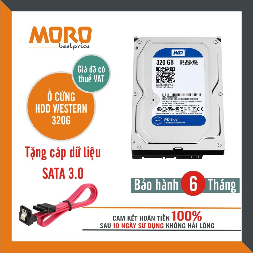 Ổ cứng PC HDD WD 250GB--320GB--500GB - Tháo máy đồng bộ nhập khẩu mới 99% - Bảo hành 6 tháng 1 đổi 1 | WebRaoVat - webraovat.net.vn